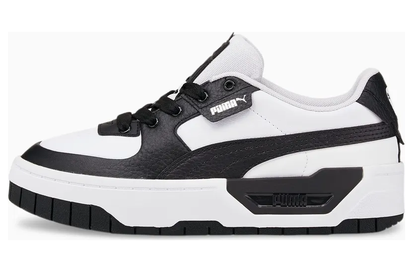 Puma Cali Dream Lth Damen-Sneakers Schwarz/Weiß (383157-08)