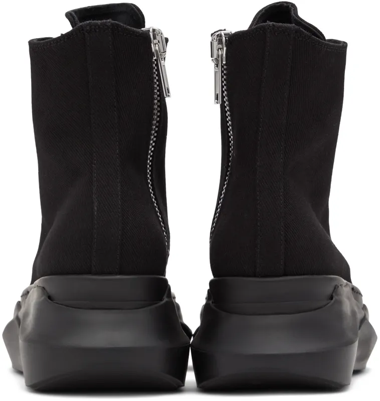 Rick Owens Drkshdw Orange Abstract Sneakers (DU01B7840 DM)