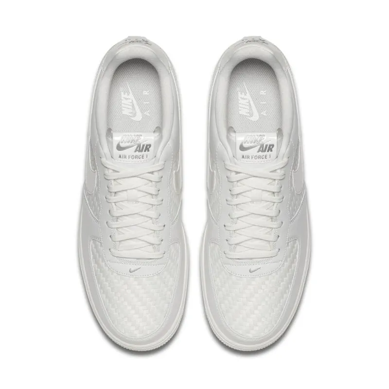 Nike Air Force 1 ’07 LV8 Summit White Summit White/Summit White-Chrome (718152-105)