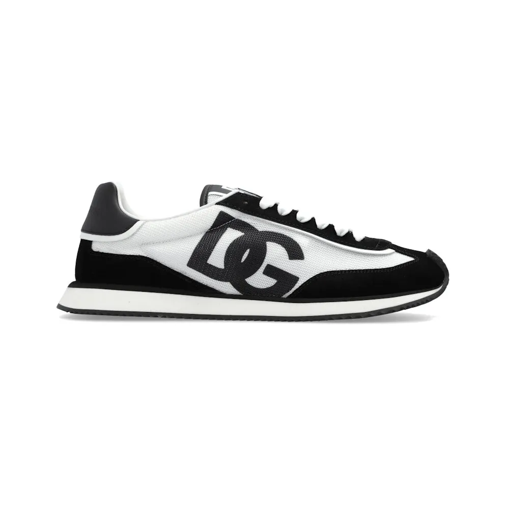 Dolce & Gabbana DG Cushion Sneaker White Black (CS2288 A5355 8I050)