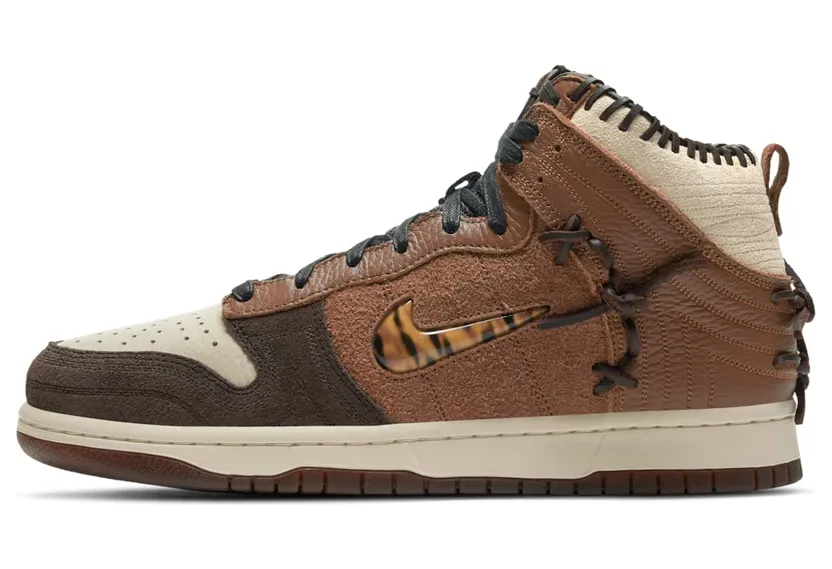 Nike Bodega x Dunk High ‘Legend’ Fauna Brown/Rustic/Velvet Brown/Multi-Color (CZ8125-200)