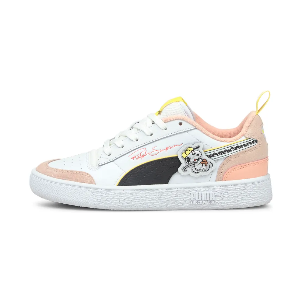 Puma x PEANUTS Ralph Sampson White/Pink/Black (375793-02)