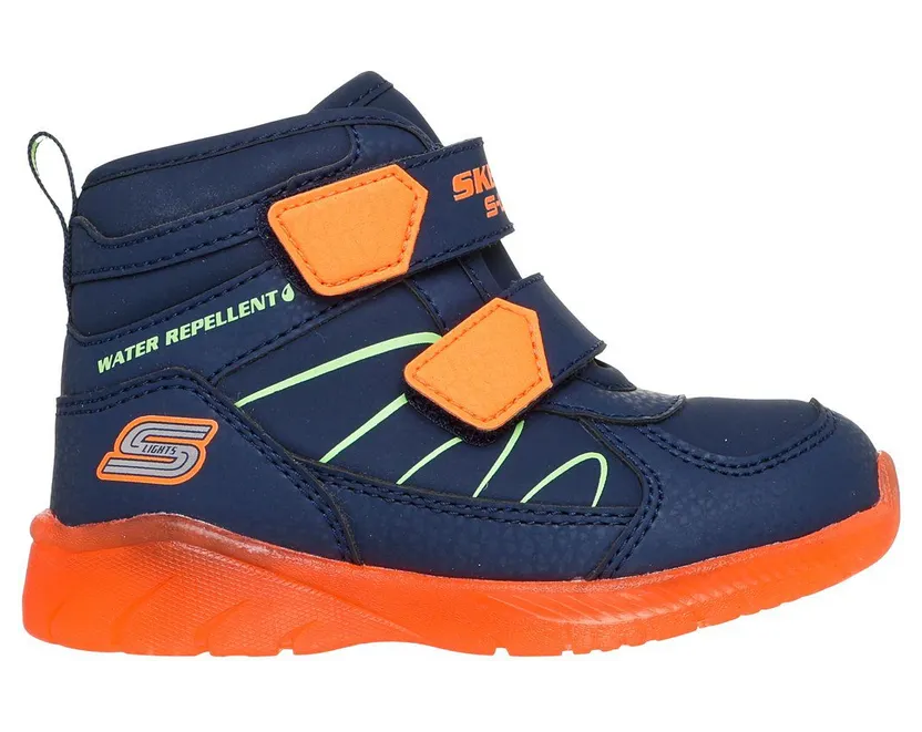 Skechers S-Lights: Illumi-Brights – Splash Beams Sneaker CM Marine/Oranje
