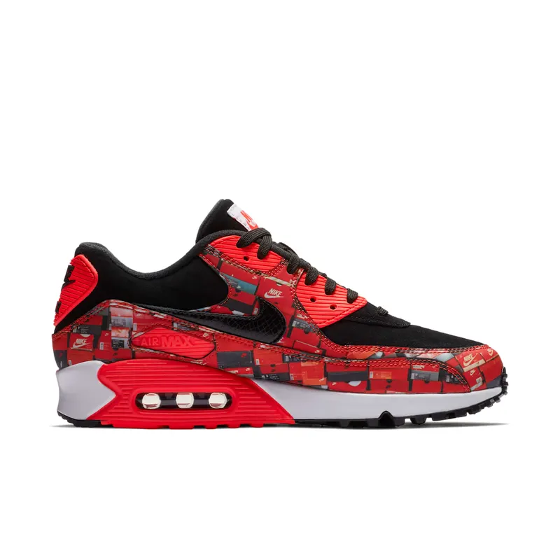Nike x Atmos Air Max 90 ‘We Love ‘ Box Pack (Bright Crimson) (2018) (AQ0926-001)