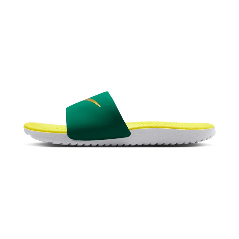 Nike Kawa Slide Malachite Sonic Yellow Metallic Gold (FJ8812-301)