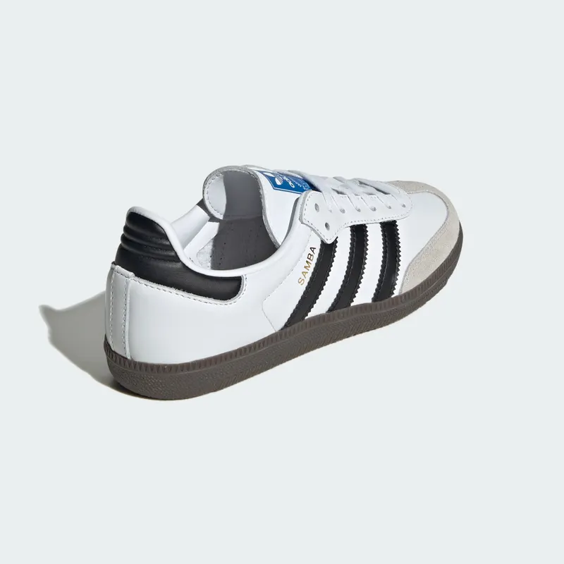 Adidas Samba OG Kids Cloud White / Core Black / Gum (IE3675)