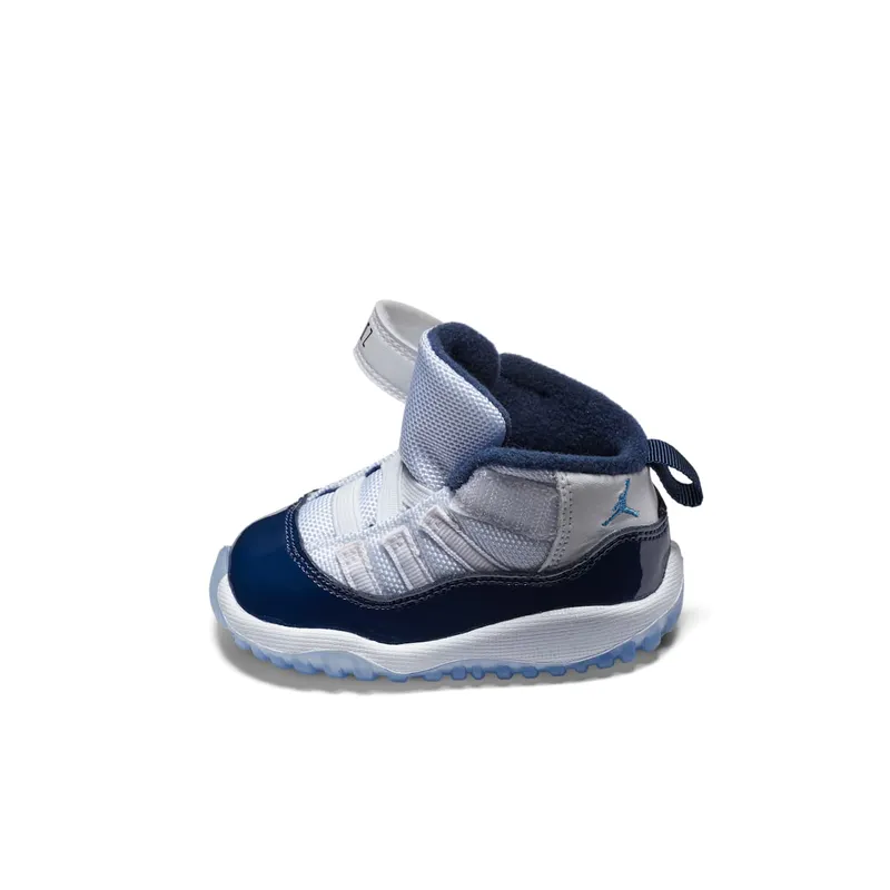 Jordan 11 Retro UNC Win Like 82 (TD) White/University Blue-Midnight Navy (378040-123)