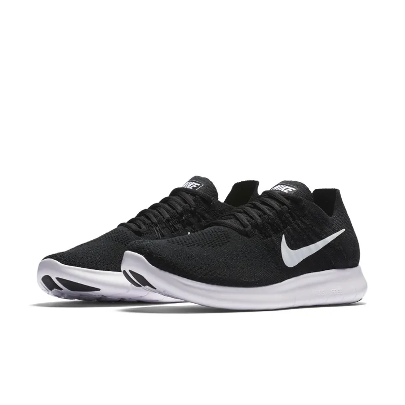Nike Free RN Flyknit 2017 Black/White-Anthracite (W) Black/White-Anthracite (880844-001)