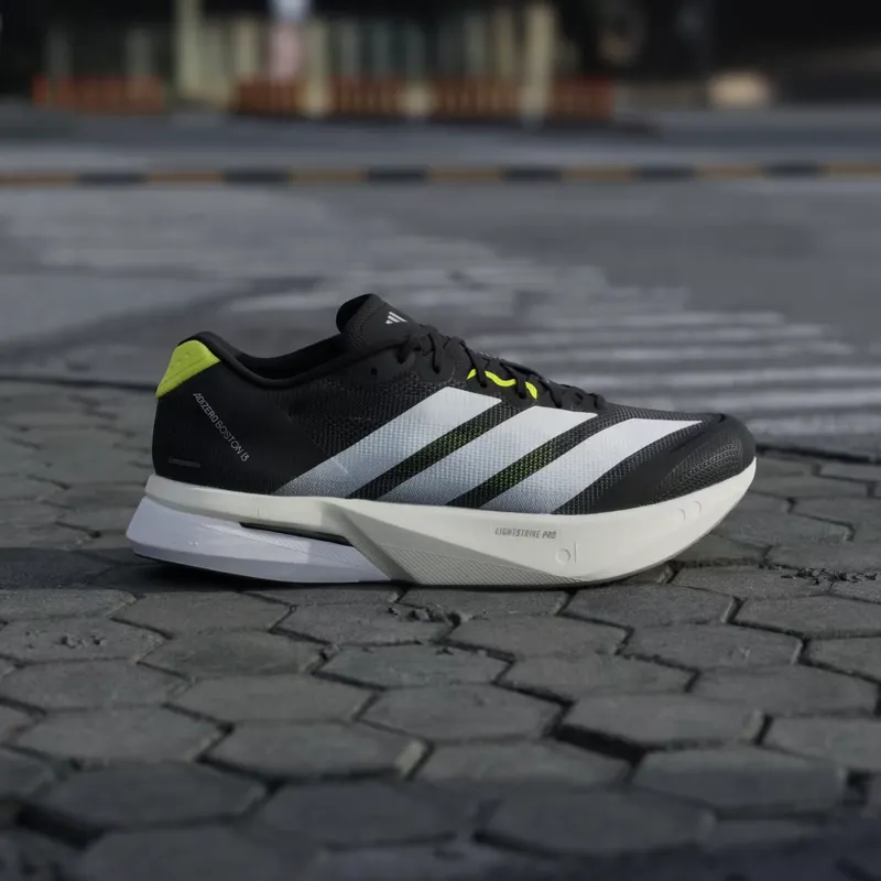 Adidas Adizero Core Black / Cloud White / Solar Yellow (KH5603)