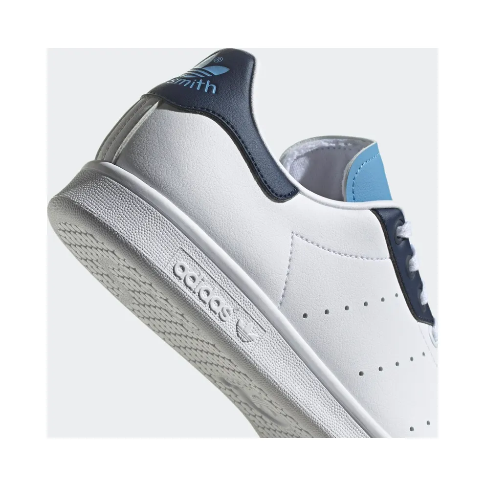 adidas Stan Smith Cloud White / Collegiate Navy / Light Blue (H00332)