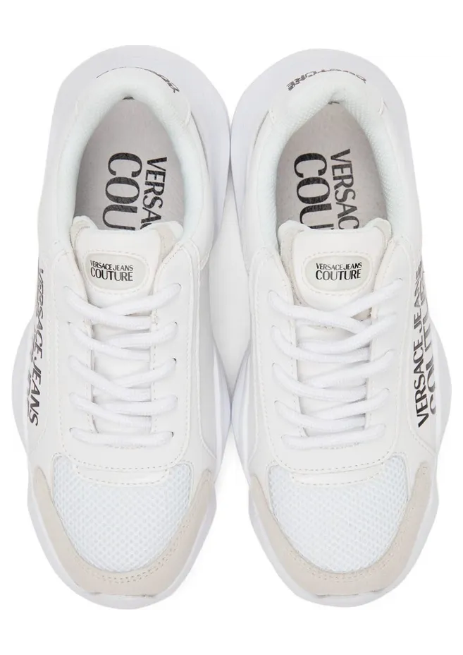 Versace Jeans Couture White Gravity Logo Low Sneakers (E71VA3SU3EZP019) (5)
