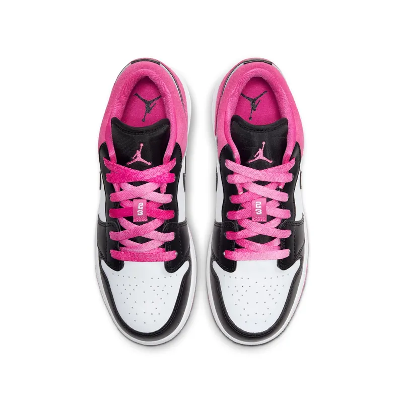 Jordan 1 Low Black Active Fuchsia (GS) Black/Active Fuchsia-White-Black (CT1564-005)