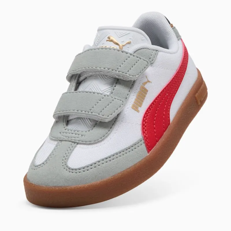 Puma Club II White / For All Time Red / Cool Mid Gray (402309-03)
