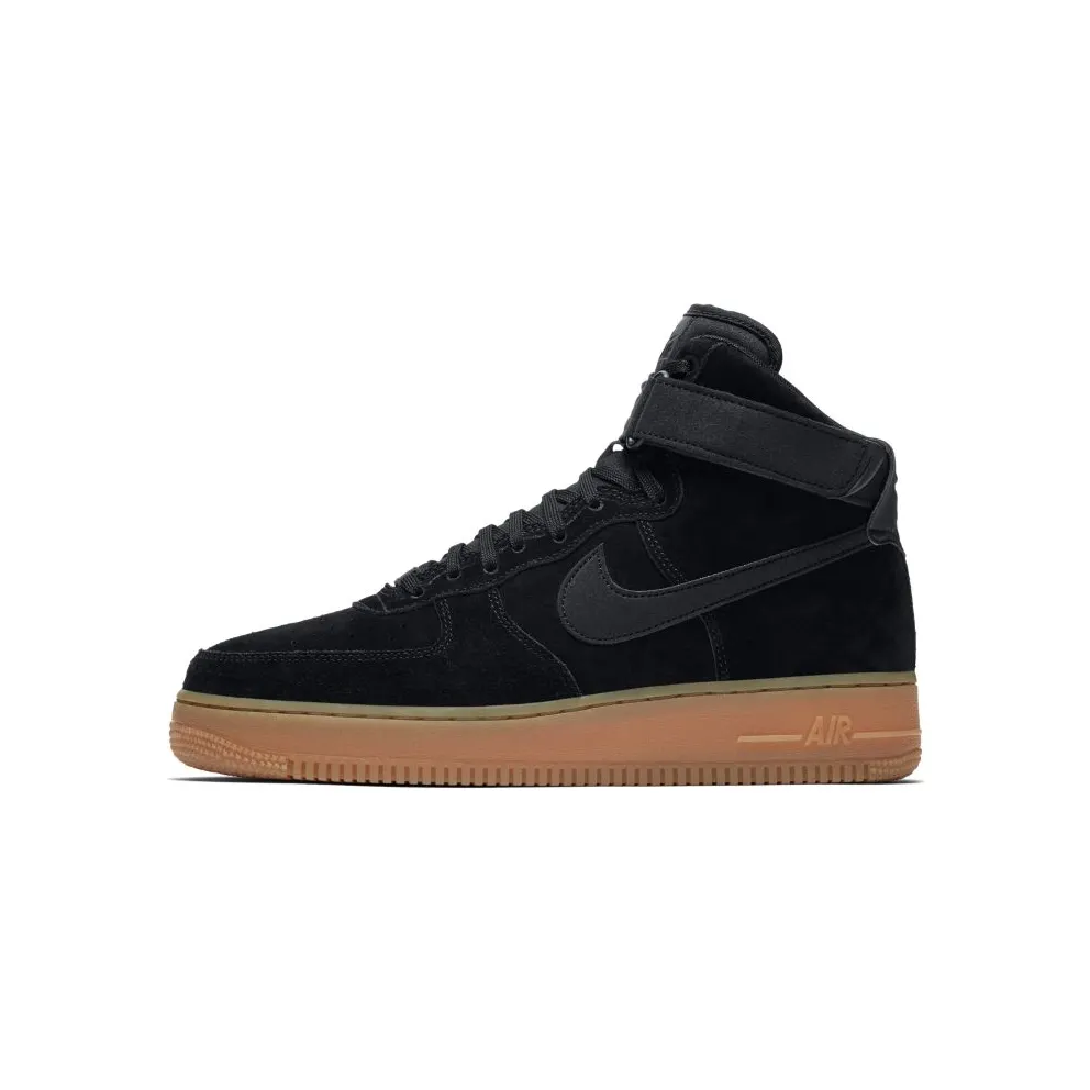 Nike Air Force 1 High 07 Lv8 Suede Black/Black-Gum Med Brown Black/Black-Gum Med Brown (AA1118-001)