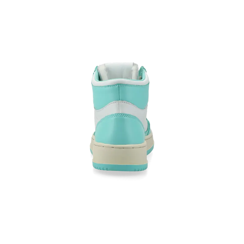 Autry Medalist Mid W (turquoise / white) – AUMWWB20