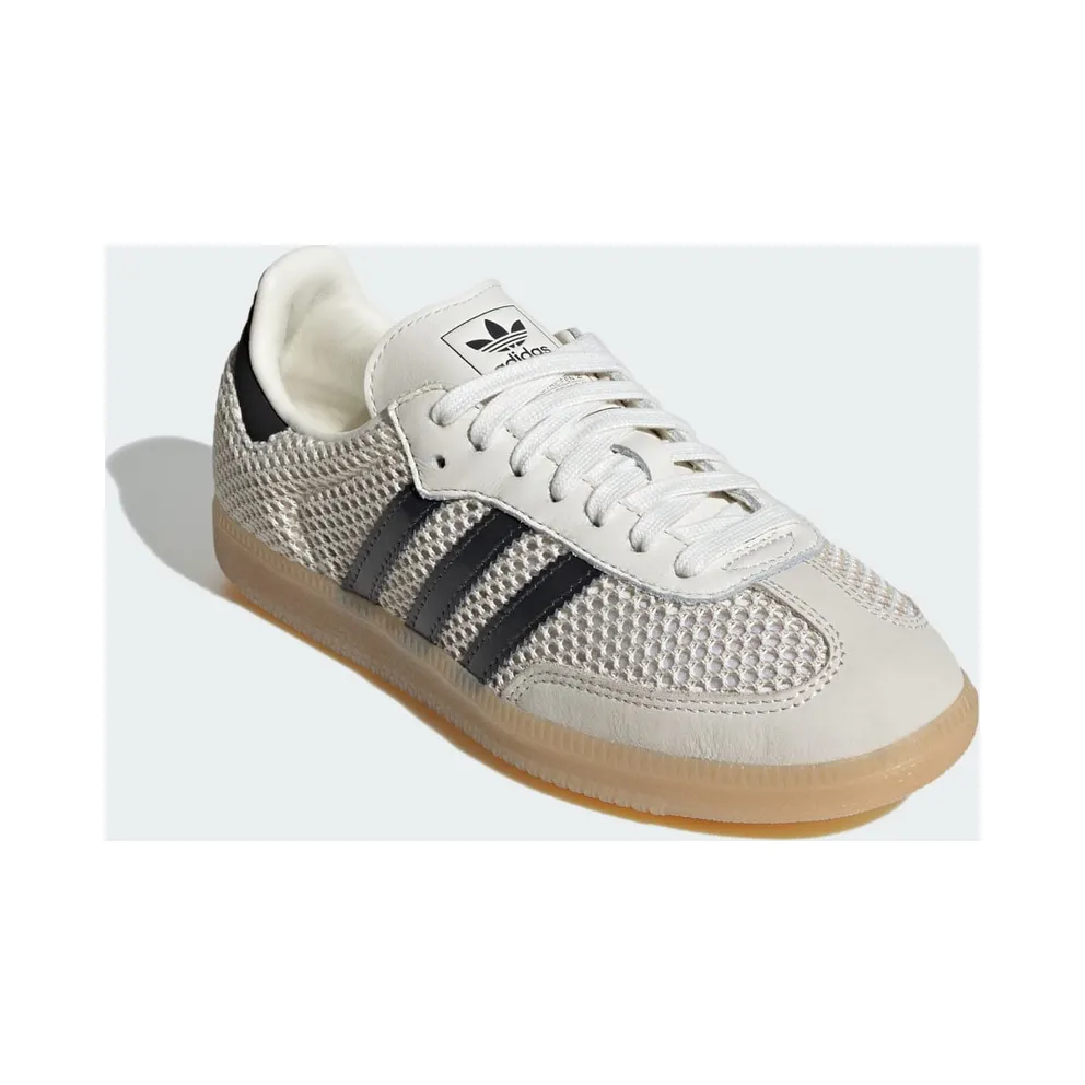 Adidas SAMBA OG Shoes Off White / Carbon / Gold Metallic (IH4003)