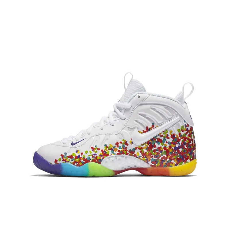 Nike Air Foamposite One White Fruity Pebbles 2017 (GS) (644792-101)