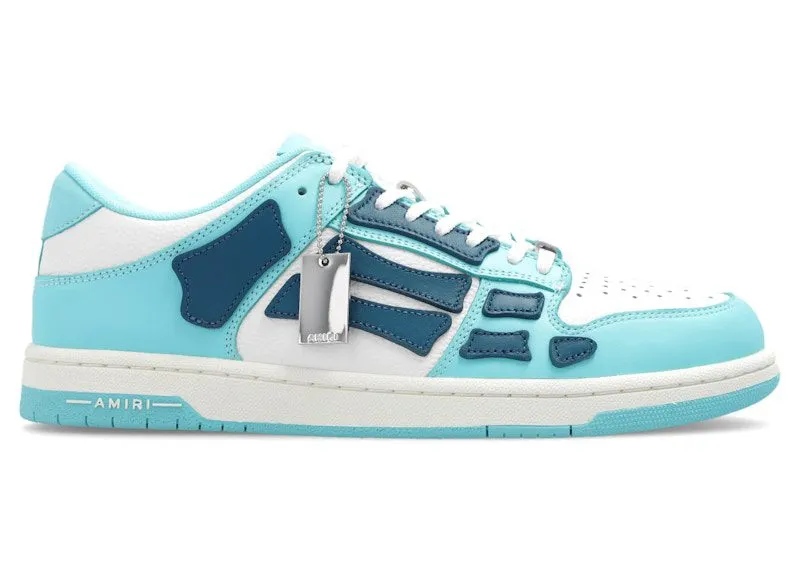 AMIRI Skel Top Low Teal Slate Blue (PF23MFS025-533)