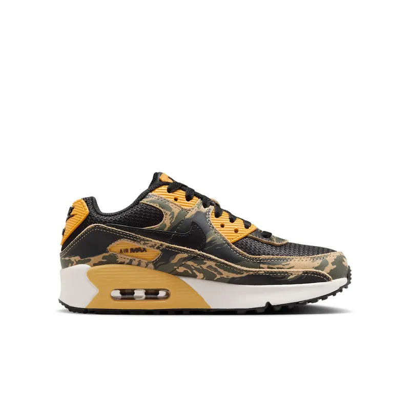 Nike Air Max 90 Black University Gold Camo (IF3092-001)