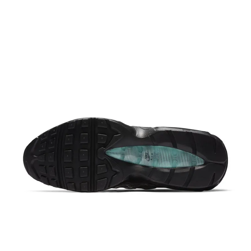 Nike Air Max 95 ‘Black Aurora Green’ Black/Black/Aurora Green/Smoke Grey (DA7735-001)