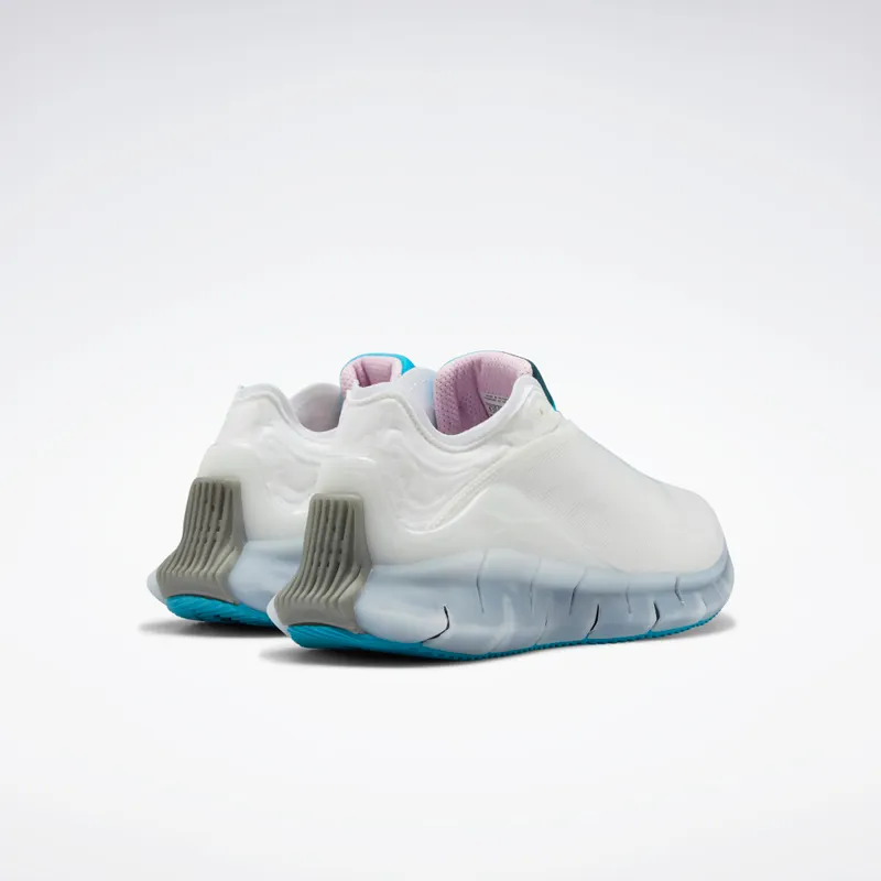 Reebok Ghostbusters Zig Kinetica Shoes White / Feather Blue / Silver Metallic (H03292)