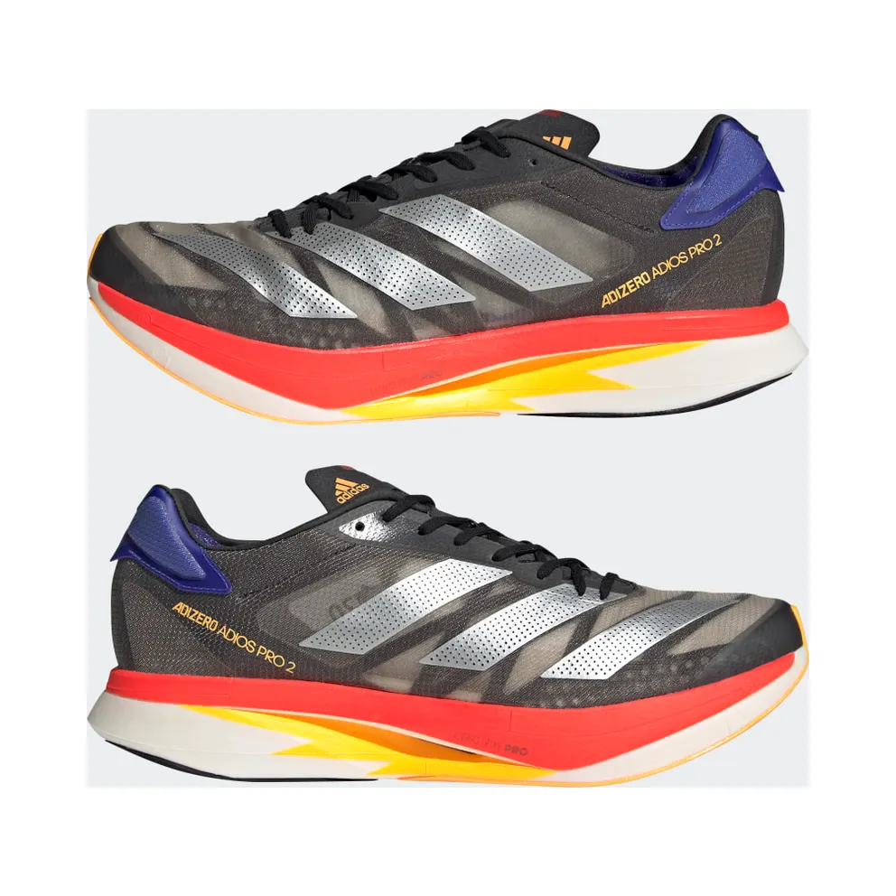 adidas Adizero Adios Pro 2.0 Carbon / Silver Metallic / Sonic Ink (H67507)