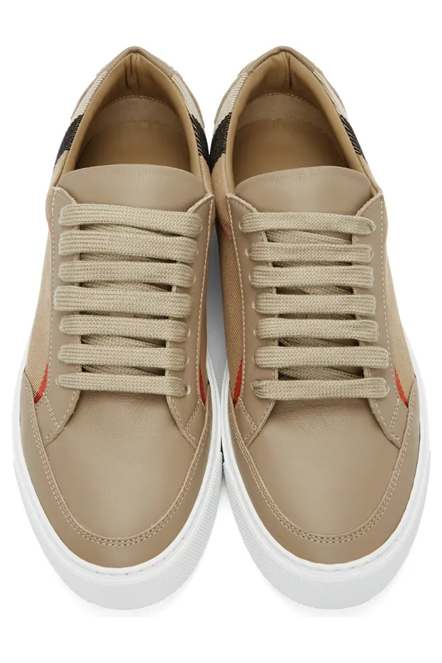 Burberry House Check Sneakers Archive Beige Beige (W) (8024330) (5)