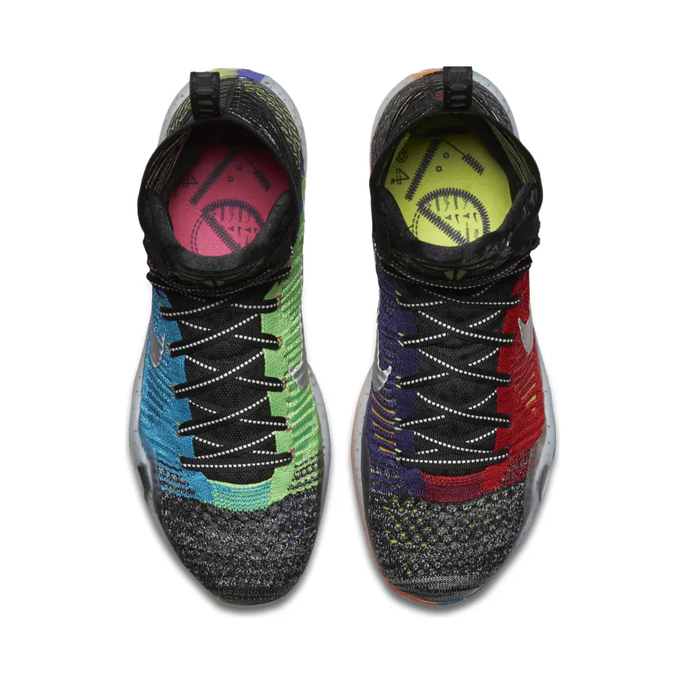 Nike Kobe 10 Elite High What the Multi-Color/Reflective Silver (815810-900)