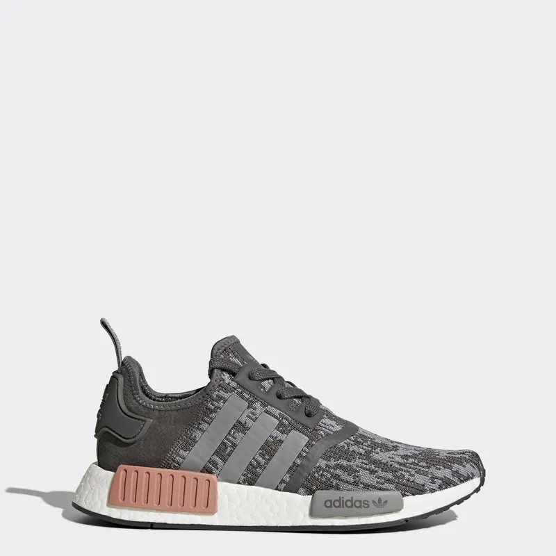 adidas NMD R1 Heather Grey Raw Pink (W) Grey Heather/Grey Heather/Raw Pink (BY9647)