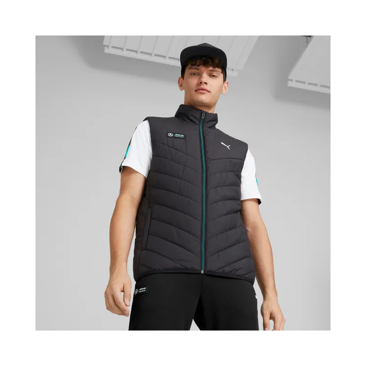 Puma Mercedes-AMG Petronas Motorsport Formel 1 One MT7 Weste für Herren Schwarz (534900-01)
