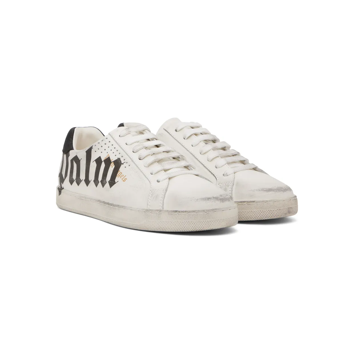 Palm Angels Palm One Spraypaint “White” (PMIA056F22LEA0050110) (4)