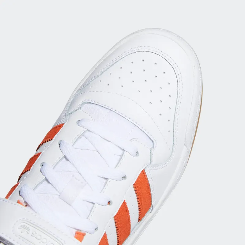adidas Forum Low Cloud White / True Orange / Gum (GY2647)