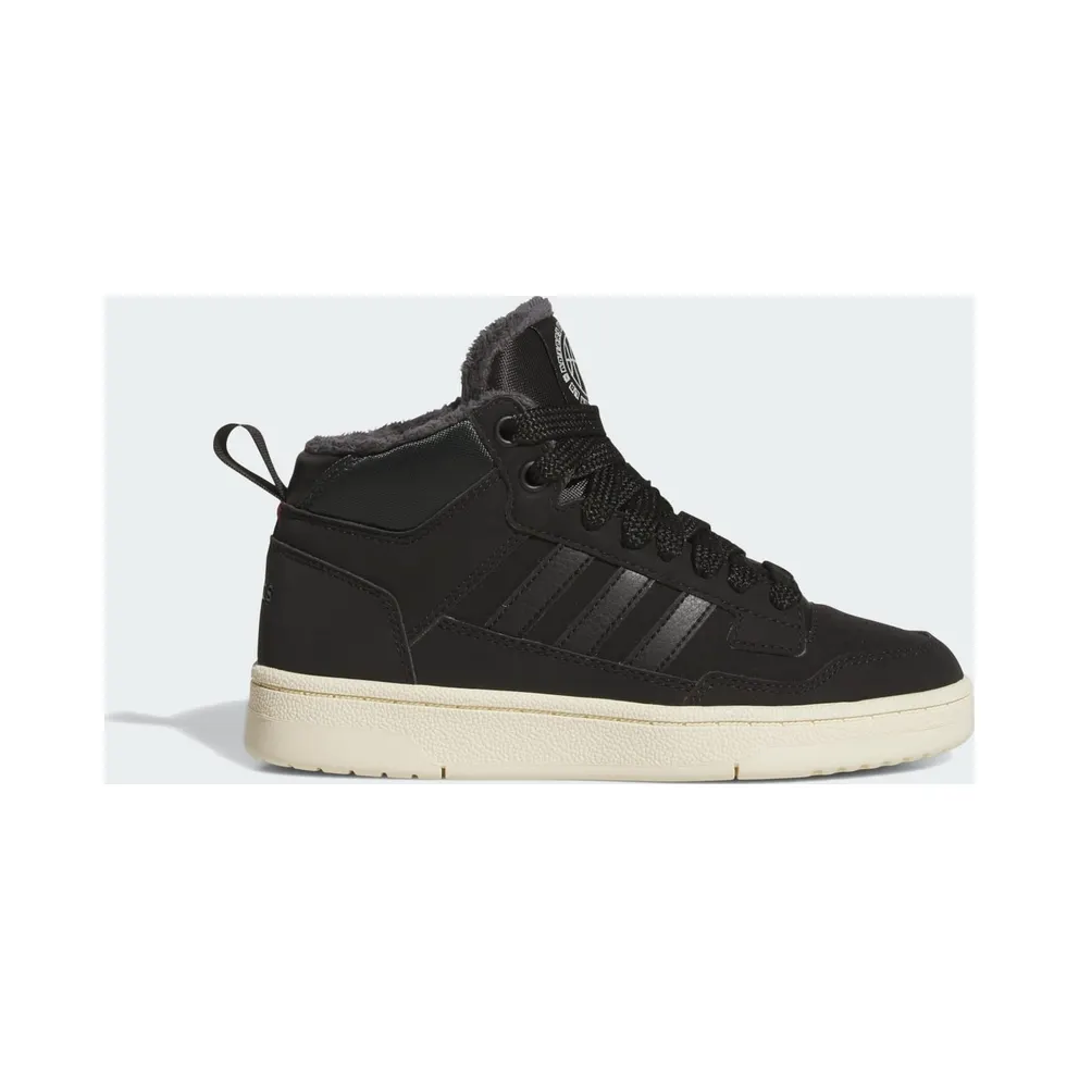 Adidas Rapid Court Mid Winterized Core Black / Carbon / Cream White (JR1027)