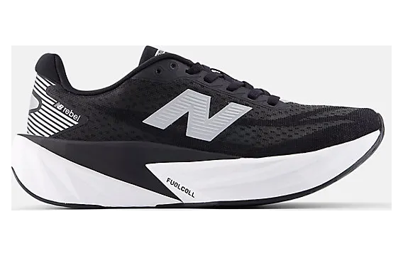 New Balance FuelCell Rebel v5 Black White Silver (WFCXLK5)