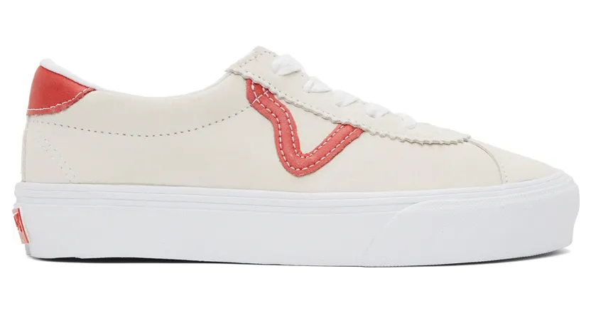 Vans Off-White Suede Epoch LX Sneakers (VN0A5EE5B2W)