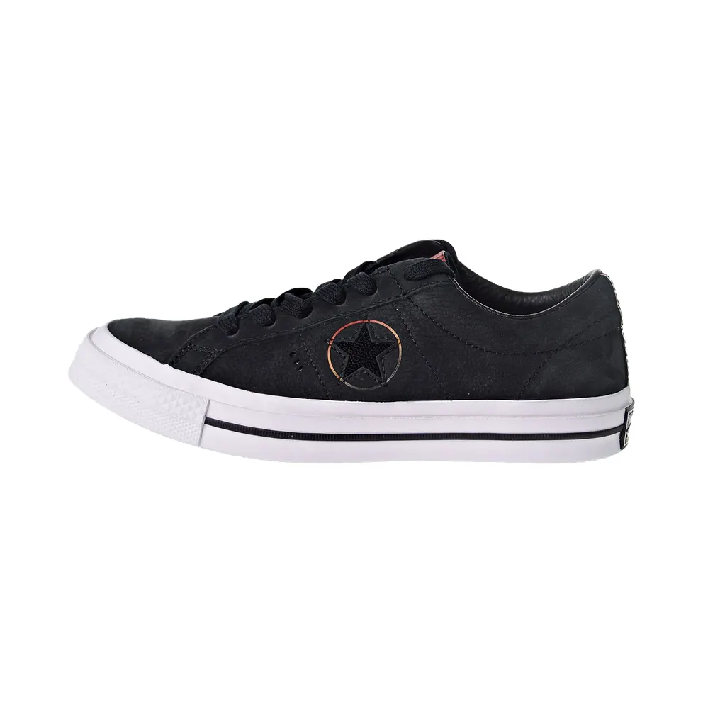 Converse One Star Ox “Year of the Dog” “Black/Enamel Red/Orange Ray” (160339C)