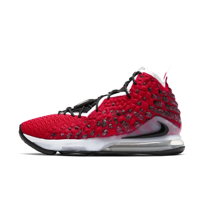 Nike Lebron 17 University Red Black University Red/Black-White (BQ3177-601)