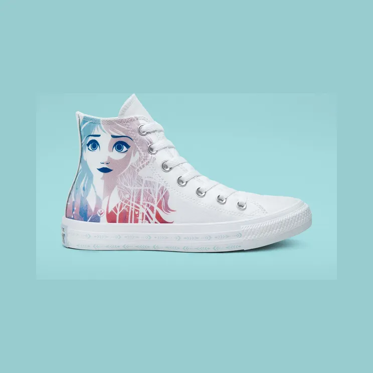 Converse Frozen 2 x Chuck Taylor All Star High ‘Anna And Elsa’ White/Multi-Color/White (167357C)