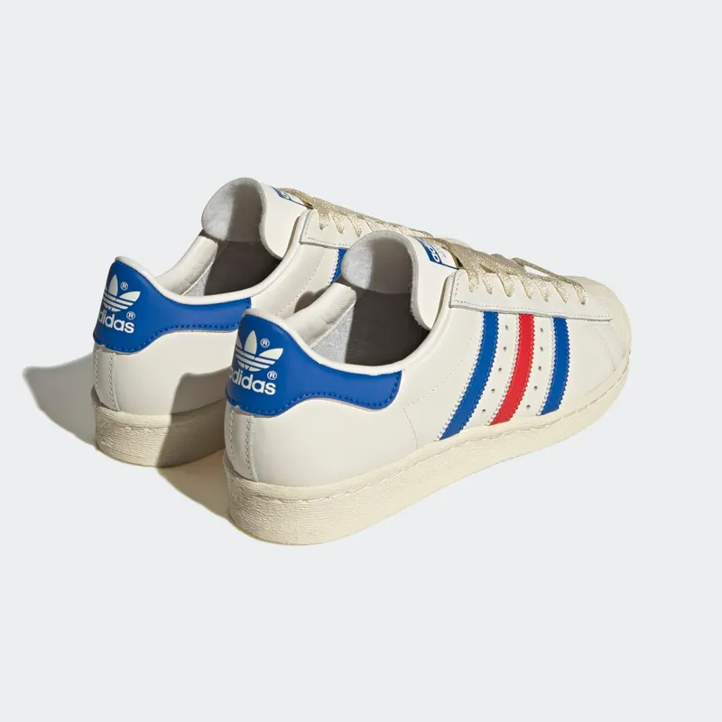 Adidas Superstar 82 Cloud White / Blue Dawn / Red (HQ8876)