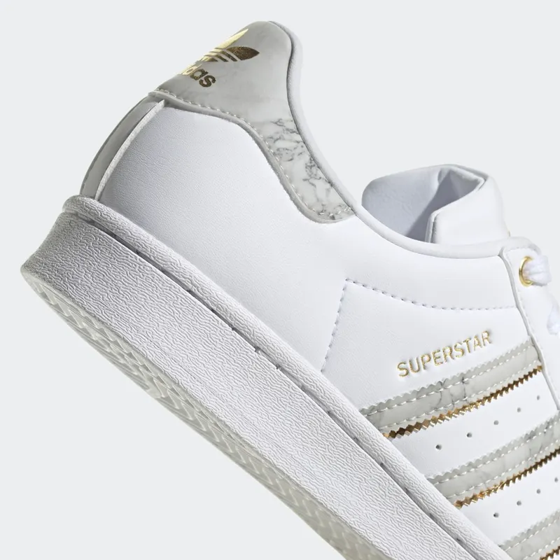Adidas Superstar Cloud White / Gold Metallic / Cloud White (GX1839)
