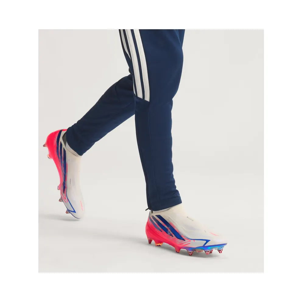 adidas F50 Hyperfast Elite Laceless Soft-ground Football Boots “Cloud White / Solar Purple / Solar Turbo” (KJ6087)