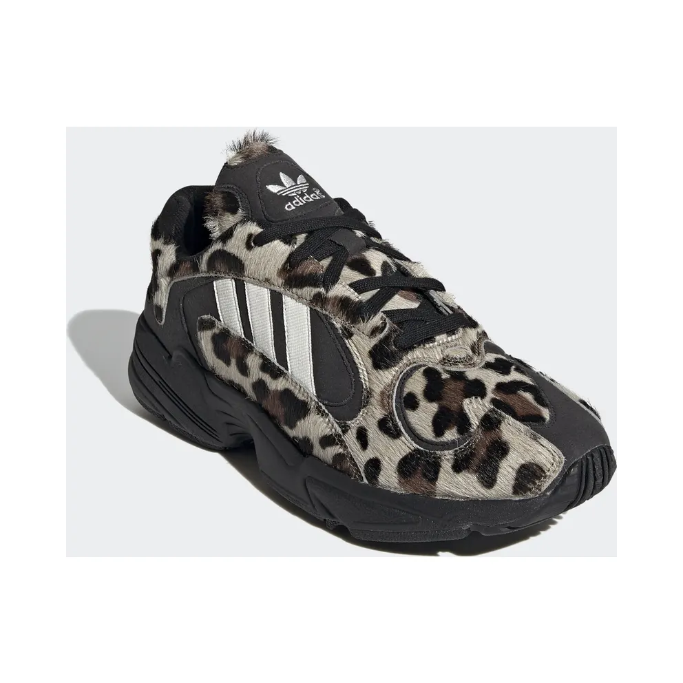 adidas Yung-1 Leopard Core Black/Off White/Simple Brown (EG8726)