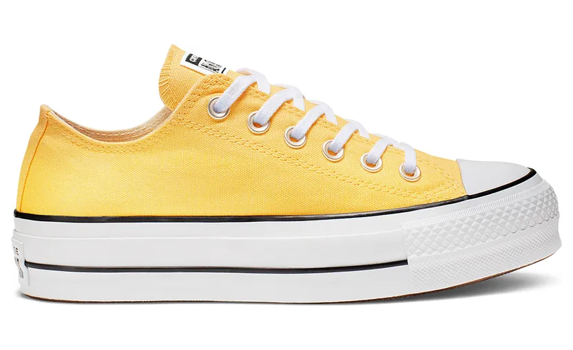 Converse Chuck Taylor All Star Lift Low Top Butter Yellow/black/white (564385C)