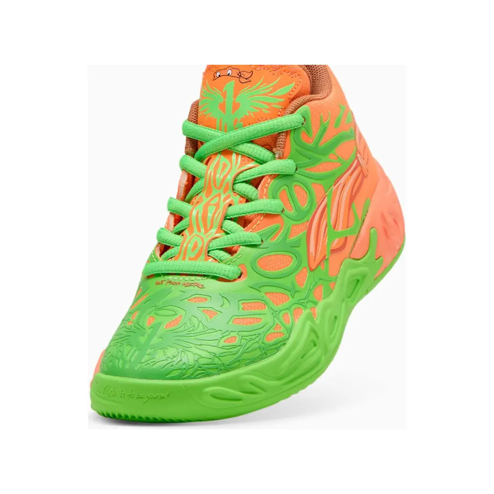 Puma LaMelo Ball MB.04 Teenage Mutant Ninja Turtles Leonardo & Michelangelo (402327-01)