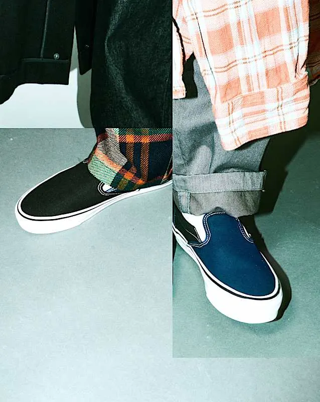 Vans OTW Classic Slip-On 98 Engineered Garments Black Dress Blues (VN000EBPY61)