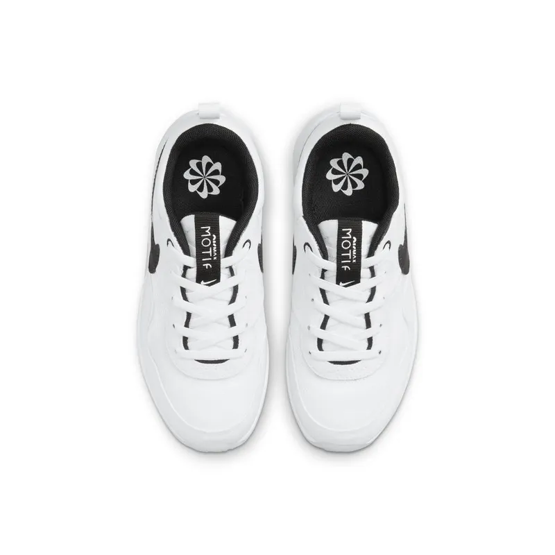 Nike Air Max Motif Younger Kids’ White 50% Sustainable Materials (DH9389-100)