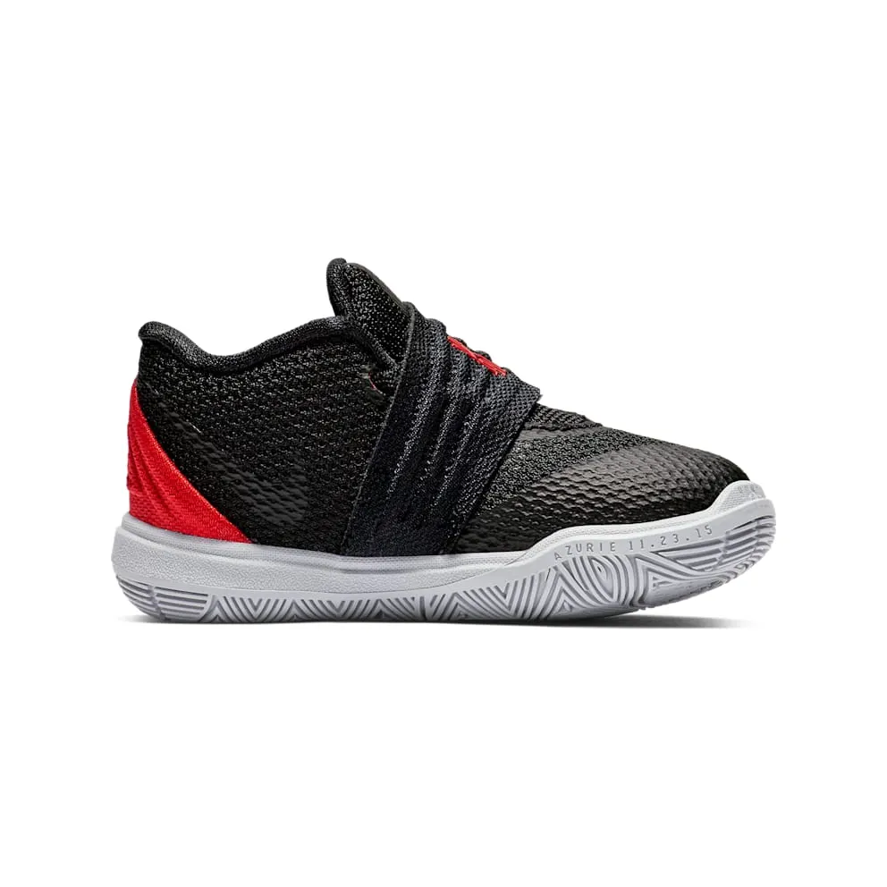 Nike Kyrie 5 Bred (TD) University Red/Black-Pure Platinum (AQ2459-600)