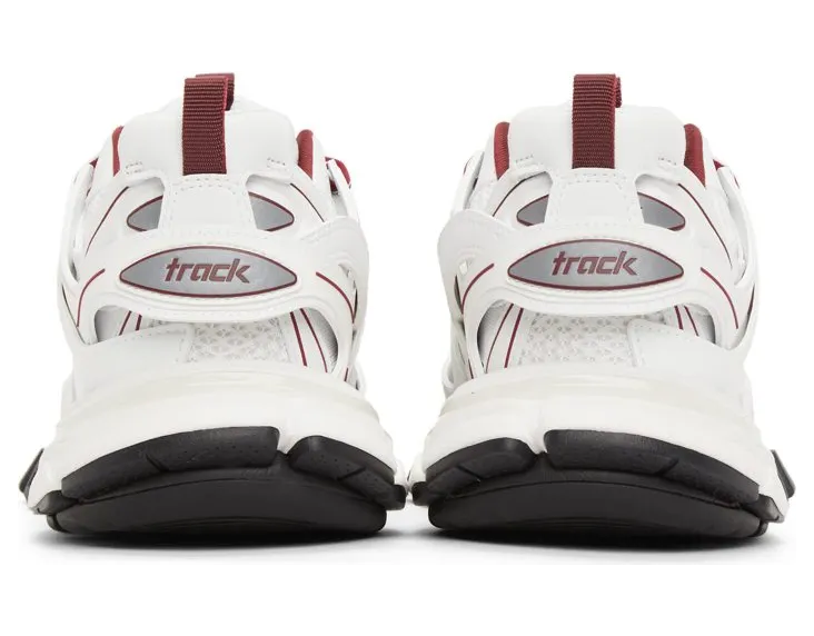 Balenciaga White & Burgundy Track 9066 WHITE/ (542023 W3AD1) (4)