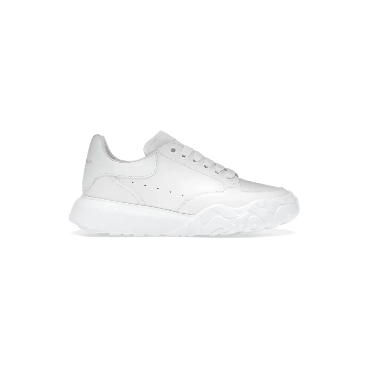 Alexander McQueen Court Trainers White Leather (634619WIA989000)