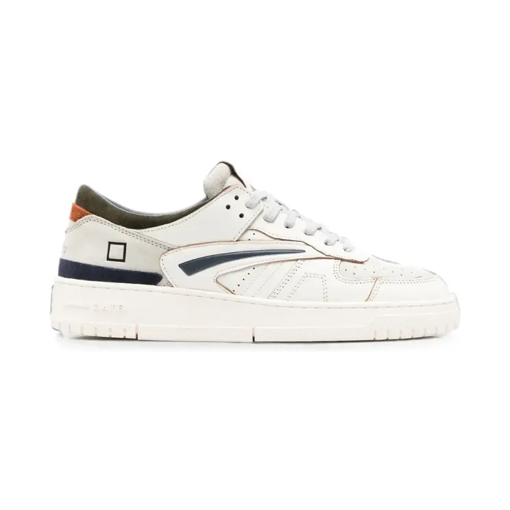 D.A.T.E. Tornado leather sneakers – Beige (M451TOCOWG)